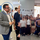 El portavoz del PP de Vila-real y otros miembros del grupo municipal en los diferentes actos celebrados en la ciudad este fin de semana