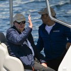 El Rey Juan Carlos vuelve a Sanxenxo.