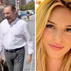 Ábalos paseando al perro y su ex novia, Andrea de la Torre