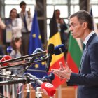 Pedro Sánchez en Bruselas
