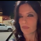 Cristina Seguí, este martes, en las instalaciones de Mediaset.