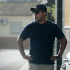 José Fernando, el pasado 9 de julio en el funeral de M;ichu.