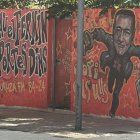 Mural en Gandia dedicado al músico proetarra Fermín Muguruza