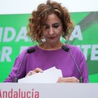 La secretaria general del PSOE de Andalucía, María Jesús Montero.