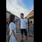 El momento tenso con la reportera de TVE.