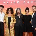 Los protagonistas de la serie 'La promesa' en septiembre de 2024.