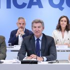 El presidente del Partido Popular, Alberto Núñez Feijóo, preside la reunión del Comité Ejecutivo Nacional del partido