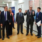 El consejero de Turismo y Andalucía Exterior, Arturo Bernal, durante su visita la empresa Miki Travel en Tokio, Japón.