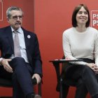 El ya dimitido alto comisionado del Gobierno de Pedro Sánchez para la dana, José María Ángel, con Diana Morant