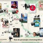 Ruta escultórica de personajes cinematográficos en Valencia