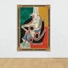 Femme dans un rocking-chair (Jaqueline) de Picasso.