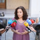 La portavoz del Grupo Parlamentario Por Andalucía, Inmaculada Nieto.