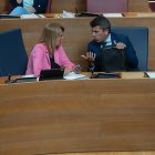 La vicepresidenta de la Generalitat Valenciana, Susana Camarero y el president de la Generalitat Valenciana, Carlos Mazón