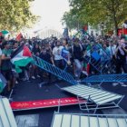 Boicot violento a la Vuelta Ciclista a España en Madrid