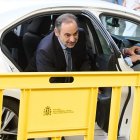 José Luis Ábalos a su llegada al Supremo, el 23 de junio de 2025, en Madrid