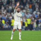 Carvajal entrena con el grupo