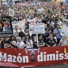 Duodécima manifestación contra Carlos Mazón en el aniversario de la dana