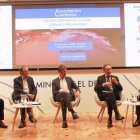 De izq a dch. José Alfonso Soria, Antonio Serrano, Jordi Azorin Poveda, Federico Bonet y Francisco Ferrandis.