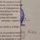 El profesor propuso “dibujar un botijo o un cántaro” como toque final del examen, y un alumno respondió con esta ilustración firmada que le valió un “Muy bien. Increíble”.