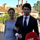 Isabel Preysler y su hijo Álvaro Castillejo.