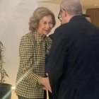 La Reina Sofía en Ibiza.