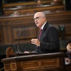 El diputado del PP, Fernando de Rosa, durante una sesión plenaria en el Congreso