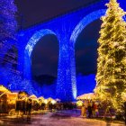 Bajo los arcos centenarios del viaducto, el mercadillo más mágico de Europa transforma el bosque en un escenario de cuento.