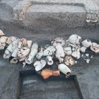 Restos romanos del siglo I d.C en los canales encontrados en las obras de Residencial de Artillería en Sevilla.

REMITIDA / HANDOUT por ROSA GIL
Fotografía remitida a medios de comunicación exclusivamente para ilustrar la noticia a la que hace referencia la imagen, y citando la procedencia de la imagen en la firma
07/11/2025