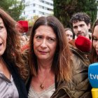 Leire Díez a su llegada a los juzgados de Plaza de Castilla para declarar por el caso que lleva su nombre.