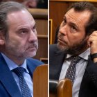 José Luis Ábalos y Óscar Puente