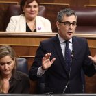 El ministro de la Presidencia, Justicia y Relaciones con las Cortes, Félix Bolaños