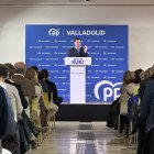 El presidente del PP de Castilla y León, Alfonso Fernández Mañueco

REMITIDA / HANDOUT por PARTIDO POPULAR
Fotografía remitida a medios de comunicación exclusivamente para ilustrar la noticia a la que hace referencia la imagen, y citando la procedencia de la imagen en la firma
26/11/2025