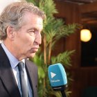 El presidente del PP Alberto Núñez Feijóo en el acto del 25 aniversario de Esdiario