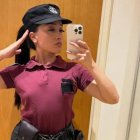 Nicole V., en una de sus publicaciones en Onlyfans