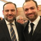 José Luis Ábalos  y su hijo Víctor Ábalos