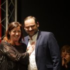 El exsecretario de Organización del PSOE, José Luis Ábalos y la presidenta del Congreso, Francina Armengol, en un acto del PSOE en 2019.