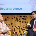 Esther Esteban preguntando directo y al grano a la mano derecha de Page que aseguró que queda Emiliano para rato.