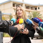 La presidenta del Partido Popular de Extremadura y candidata a la reelección, María Guardiola