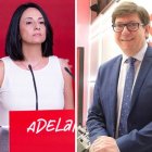 Rebeca Torró, secretaria de Organización del PSOE, y Paco Salazar