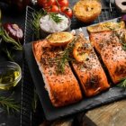 Salmón al horno