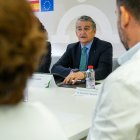 El consejero de Sanidad, Presidencia y Emergencias, Antonio Sanz.