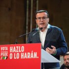 El candidato socialista a la Presidencia de la Junta, Miguel Ángel Gallardo