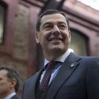 El presidente de la Junta de Andalucía, Juanma Moreno.