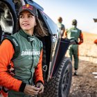 Cristina Gutiérrez con los Dacia Sandriders