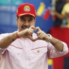 El todavía presidente venezolano, Nicolas Maduro