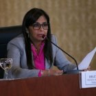 Delcy Rodríguez, la "guardiana" del petróleo venezolano y la flamante presidenta de la república bolivariana. 
01/6/2016