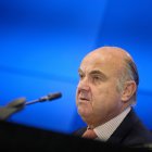 El vicepresidente del Banco Central Europeo (BCE), Luis de Guindos, que también fue ministro de Economía con el Gobierno del PP. 
Jesús Hellín / Europa Press
21 ABRIL 2023