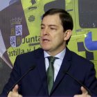 El presidente de la Junta de Castilla y León, Alfonso Fernández Mañueco, en el Hospital del Bierzo, en Ponferrada (León).

EUROPA PRESS
12/1/2026