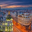 Imagen noctura de Madrid que se consolida como un destino de lujo a nivel mundial. 
REMITIDA / HANDOUT por CASA ALMAGRO
13/1/2026