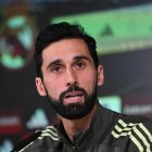 Arbeloa en su primera rueda de prensa
